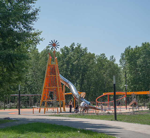 Сквер «Кировский», г. Красноярск (1)