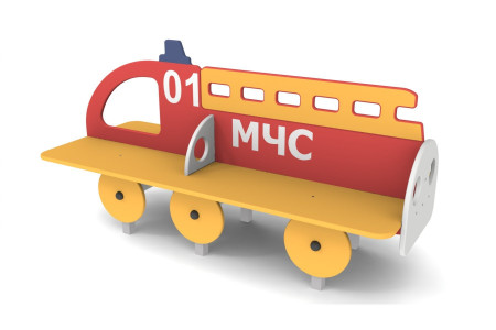 Скамейка Пожарная машина МЧС 8018